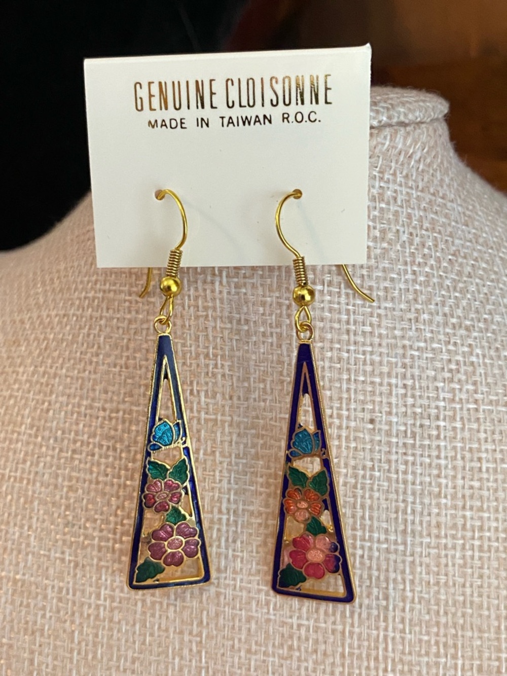 Cloisonné Earrings